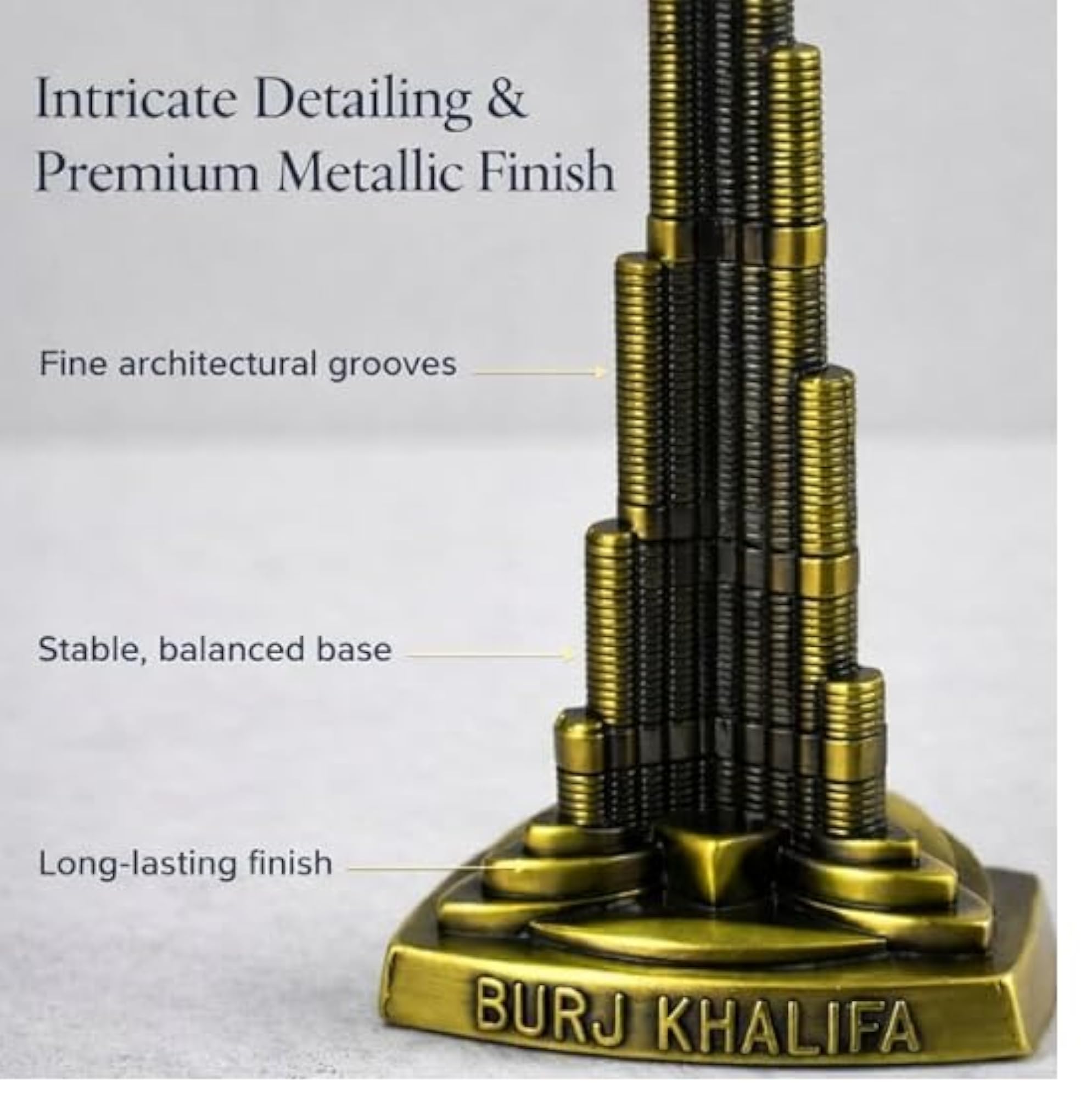 Burj Khalifa Miniature Model, Decorative Collectible
